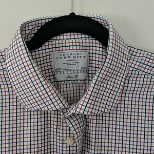 Slim Fit Spring Check Charles Tyrwhitt Button Down